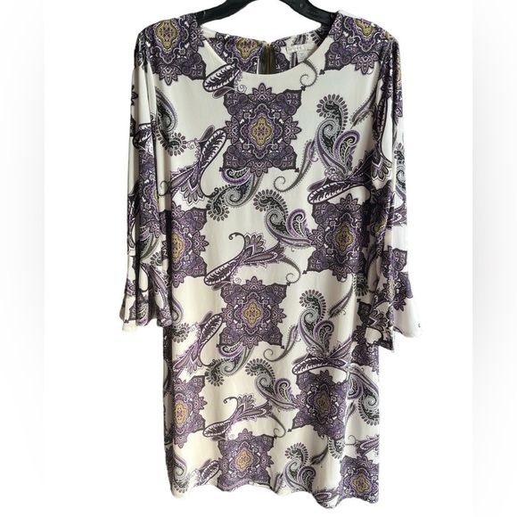 Cato Ruffle Trim Sleeve Lined Dress (great for Wedding) - Picture 1 of 6